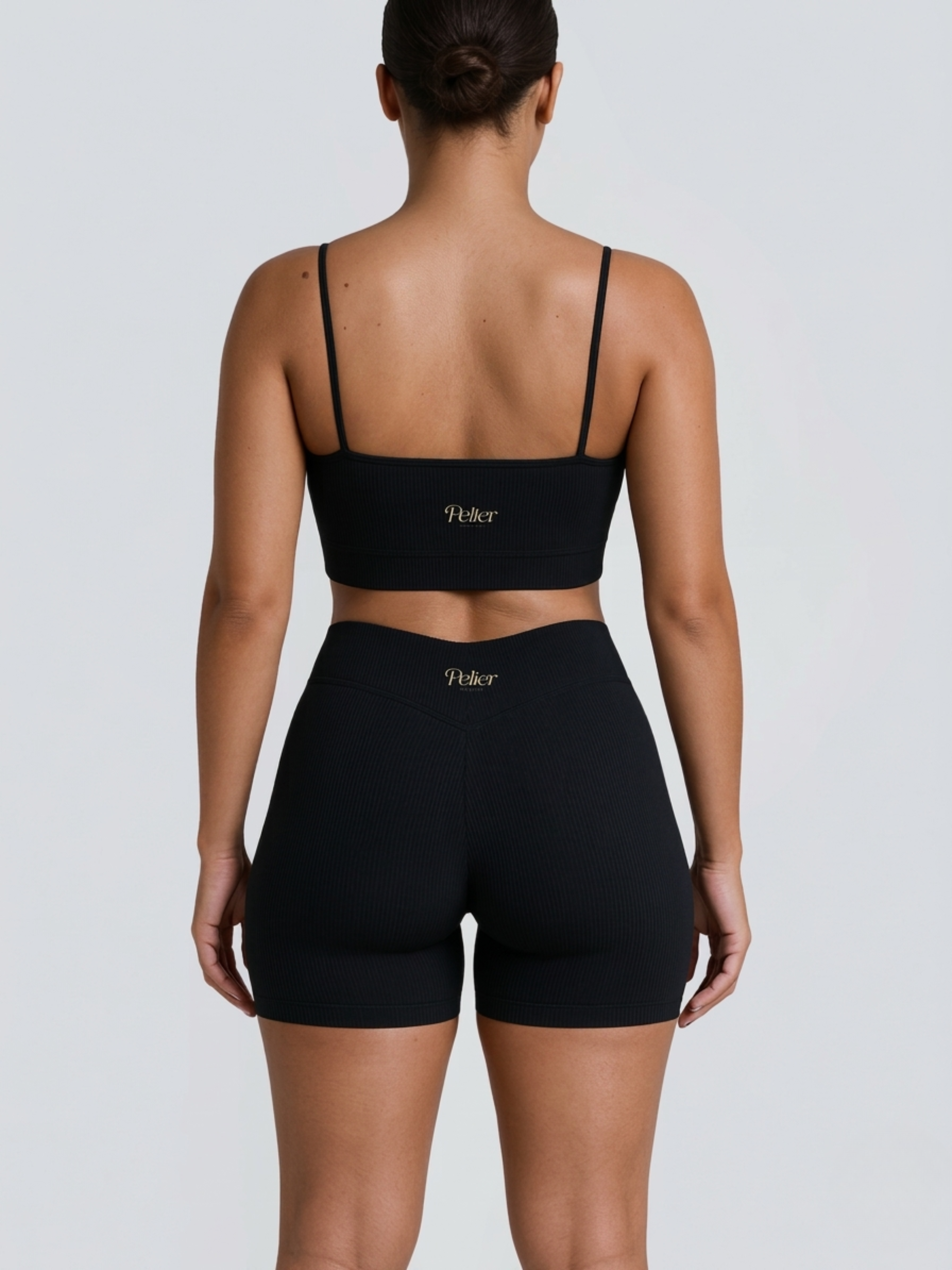 V-Waist Shorts Night Black