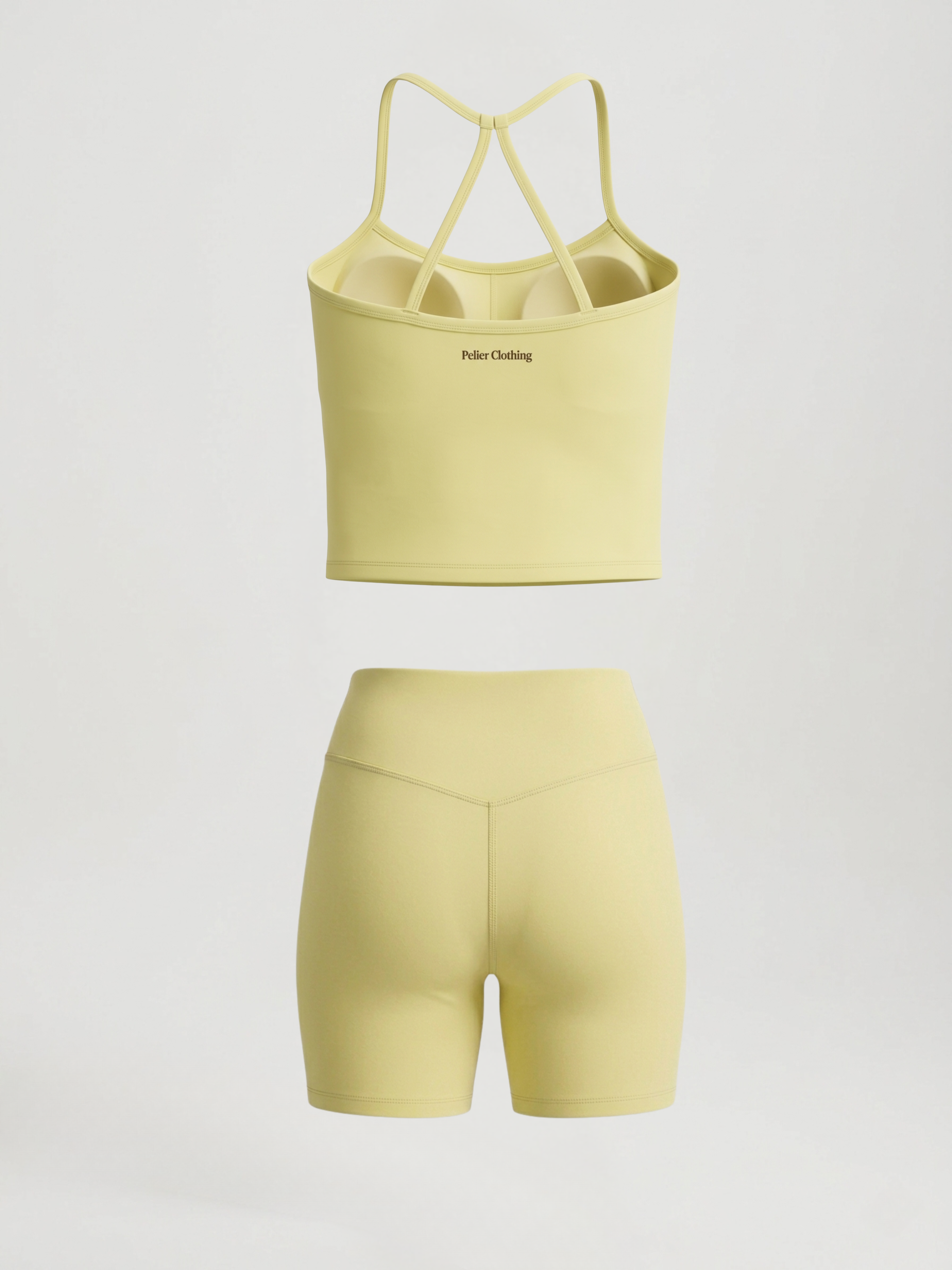 Set Short & Crop Top Butter Cream