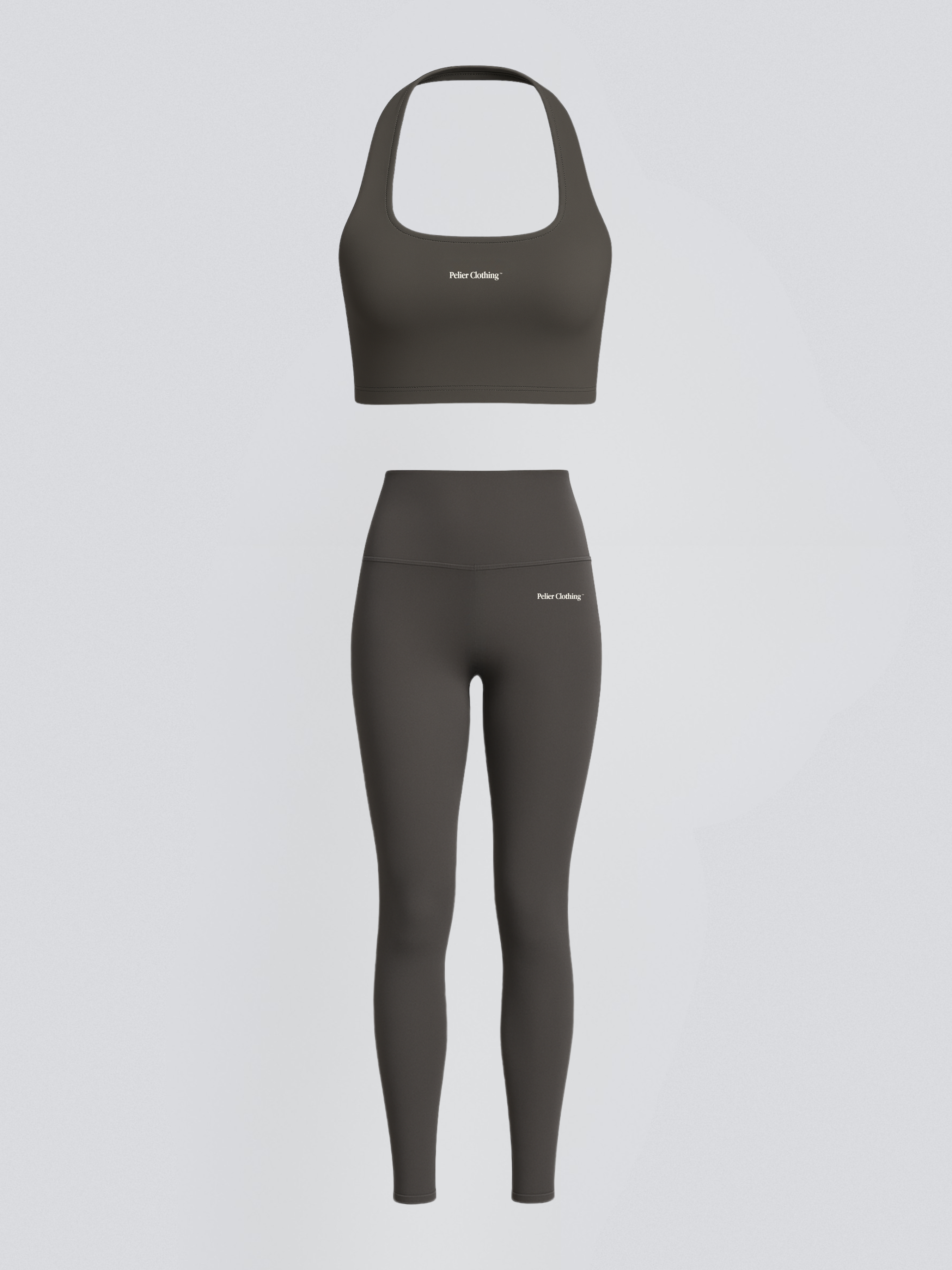 Set Balance Leggings y Halter neck top