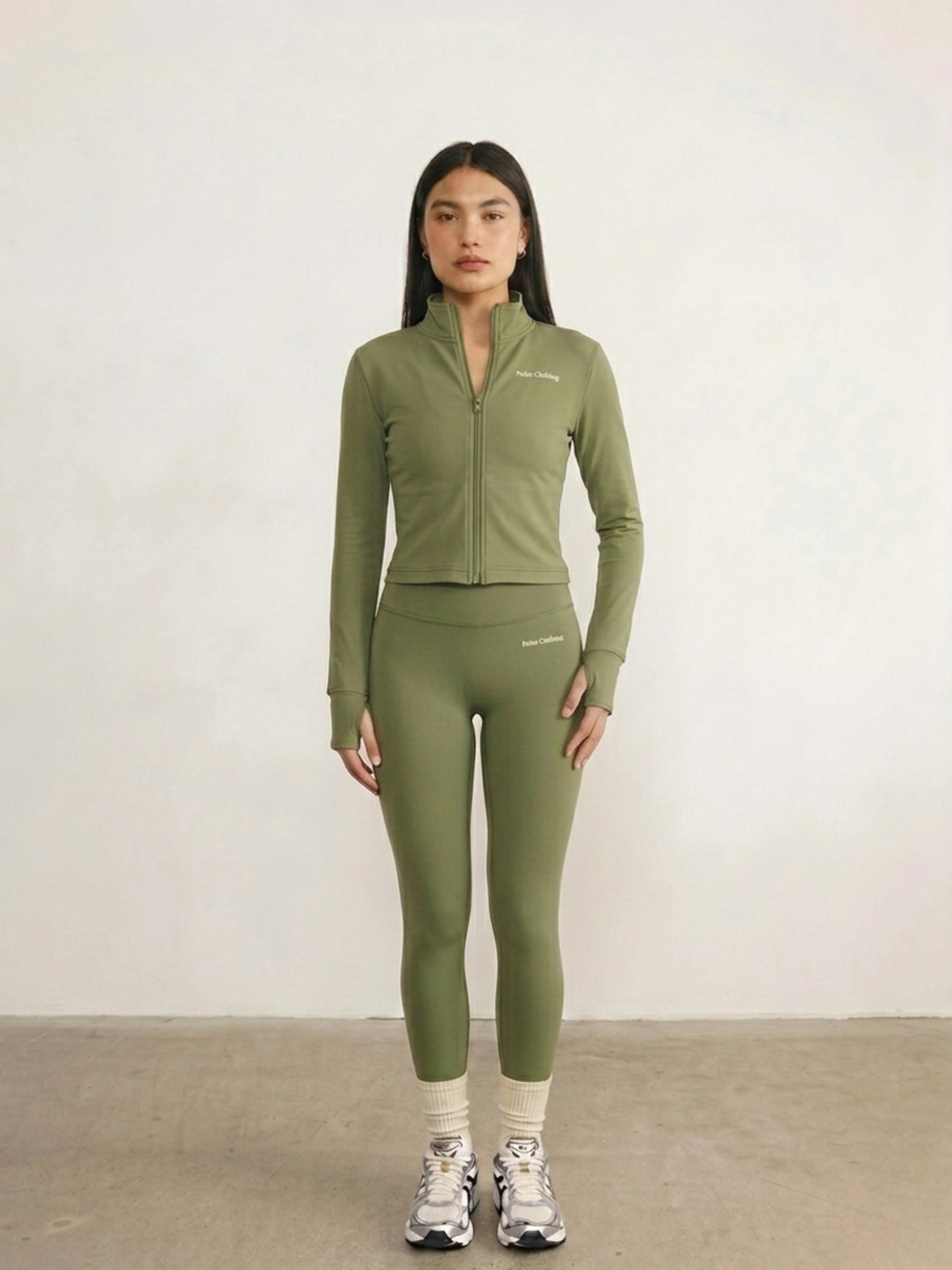 Zip Jacket Olive