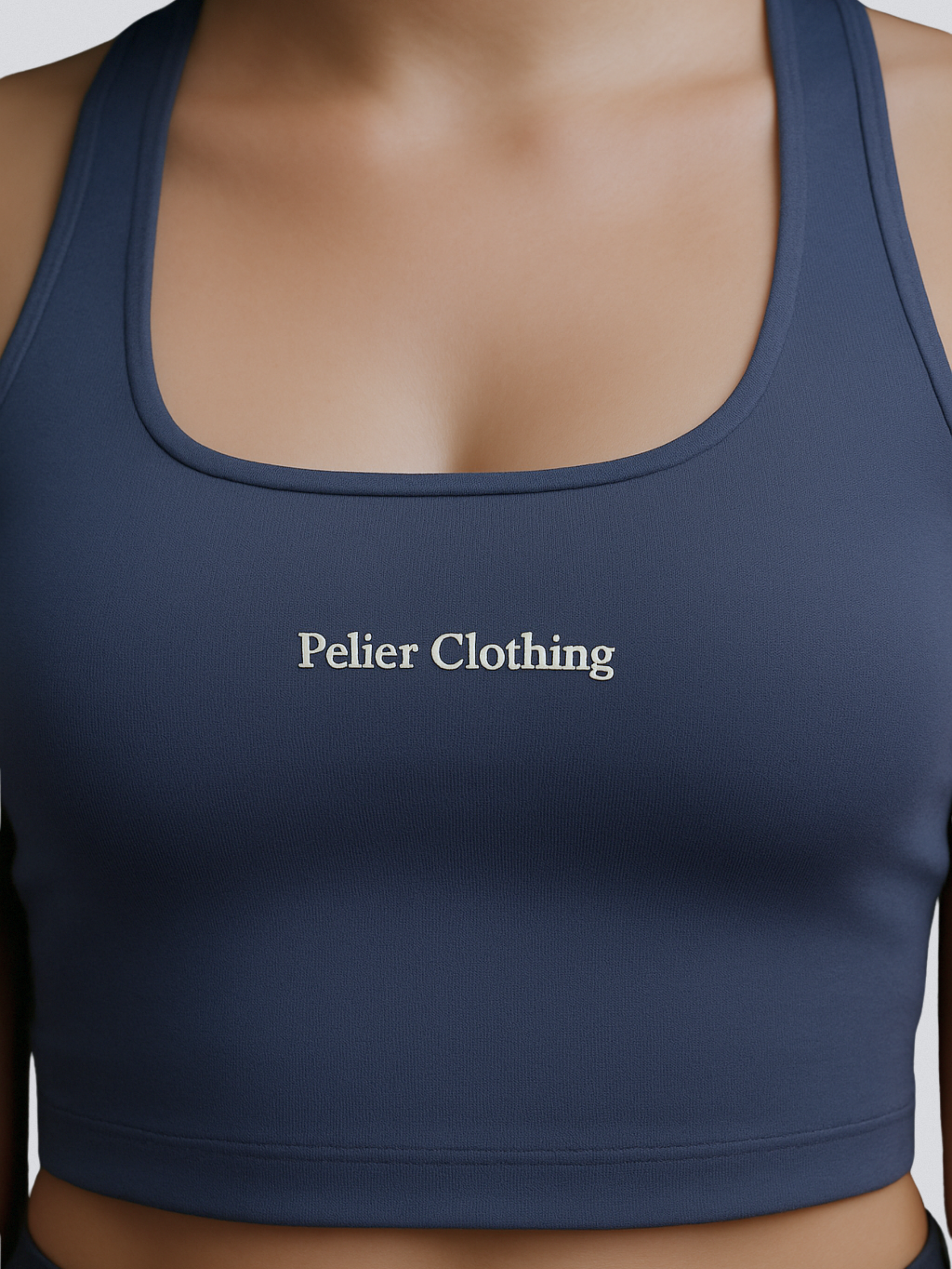 Halter Neck Top Concrete