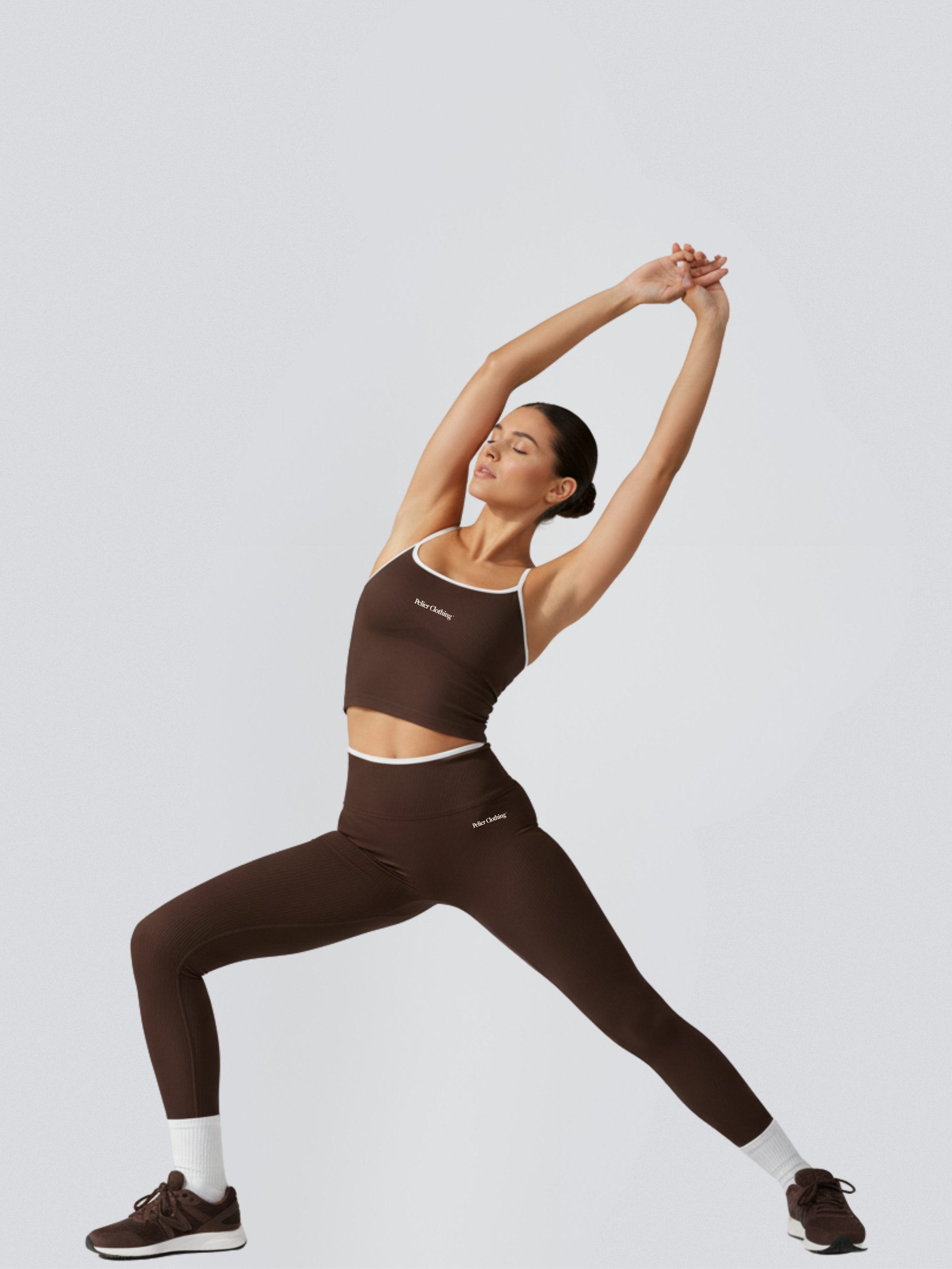 Seamless Coffee Brown Leggings