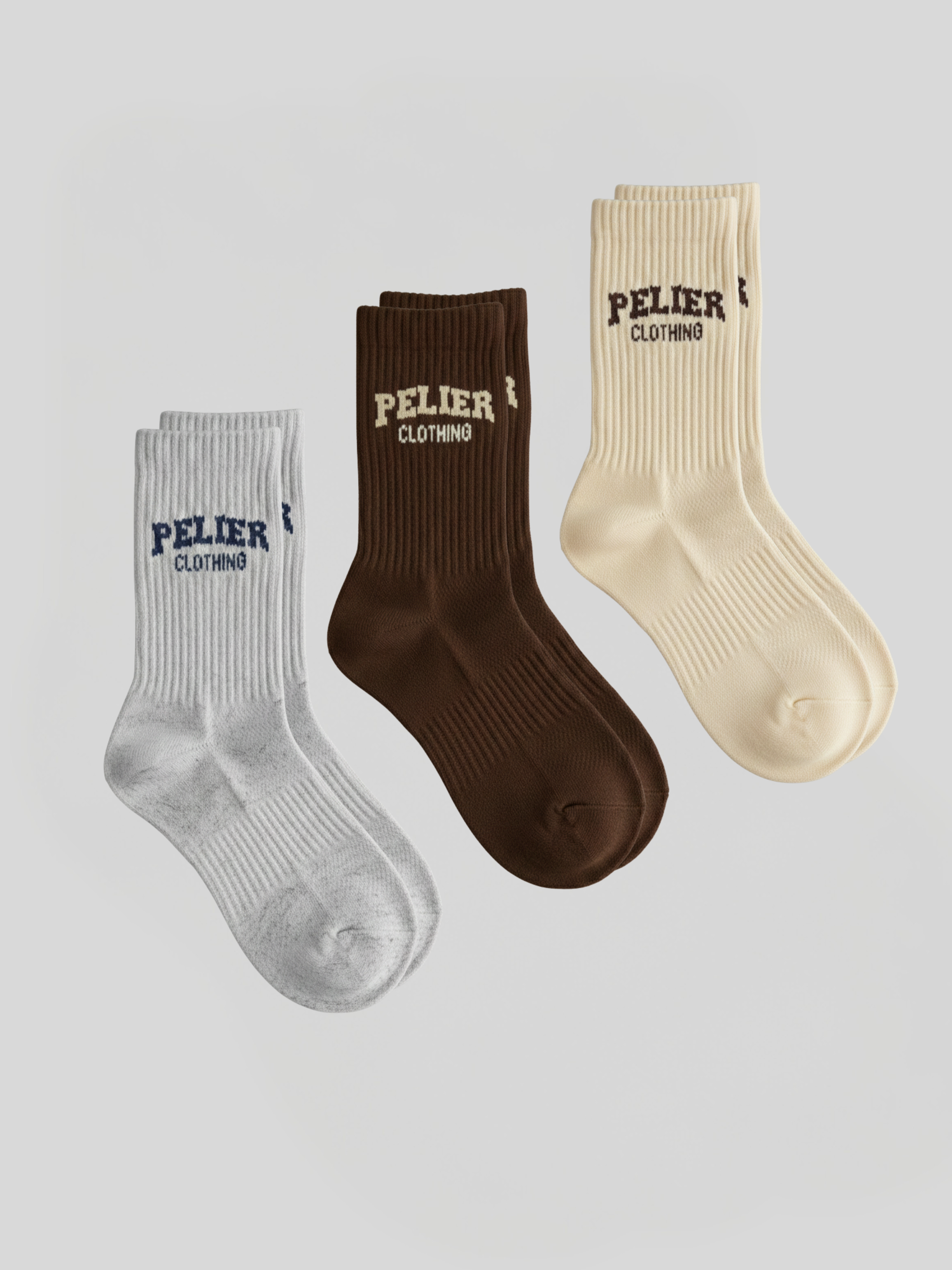 3 Pack Socks (3 colors)