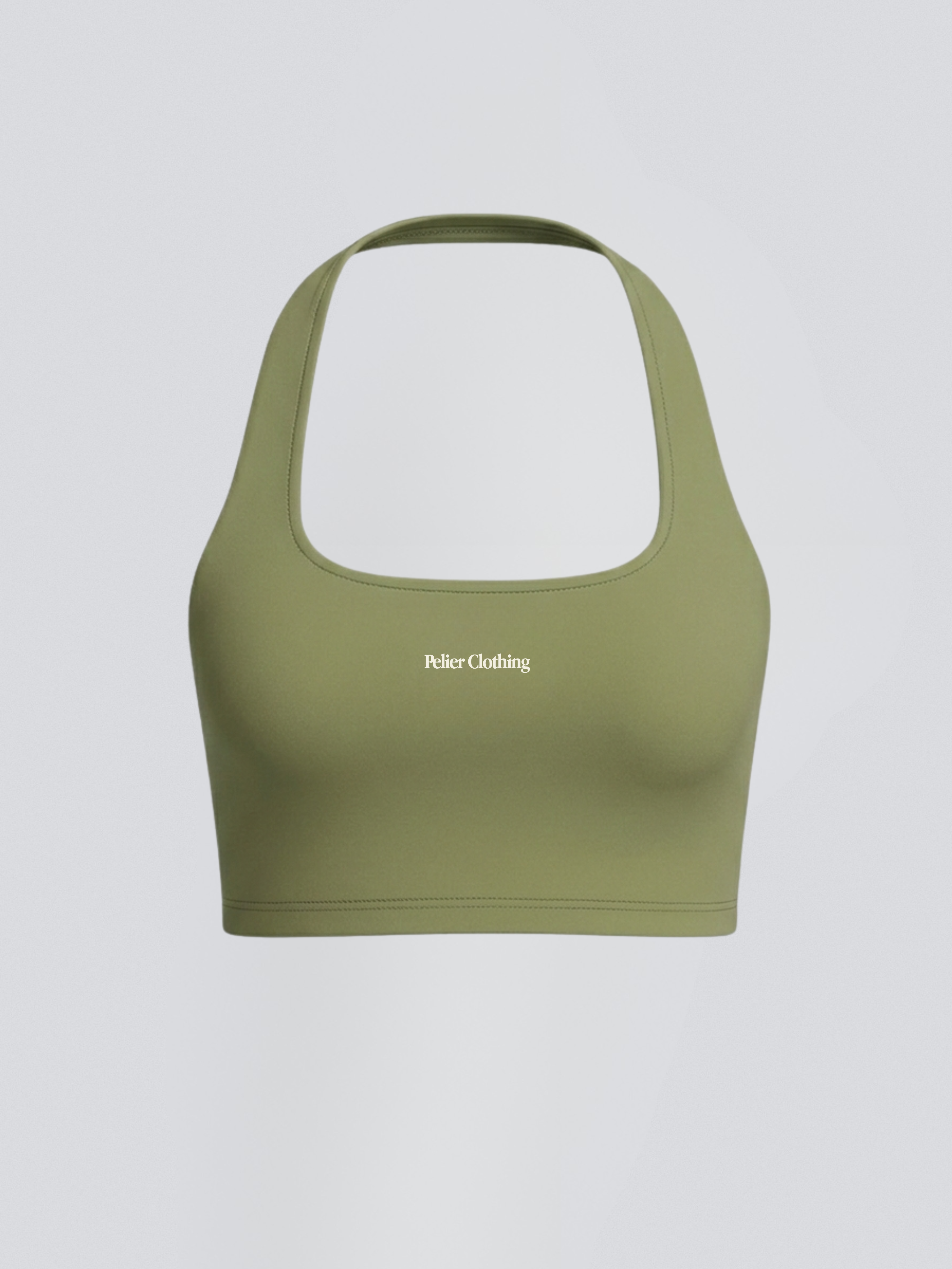 Halter Neck Top Olive